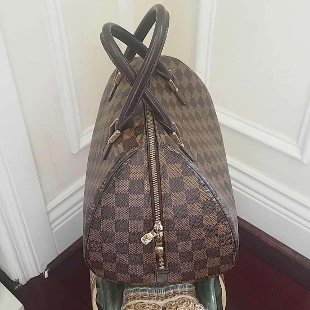 Authentic Damier Bowling Style Bag - Picture 2 of 8